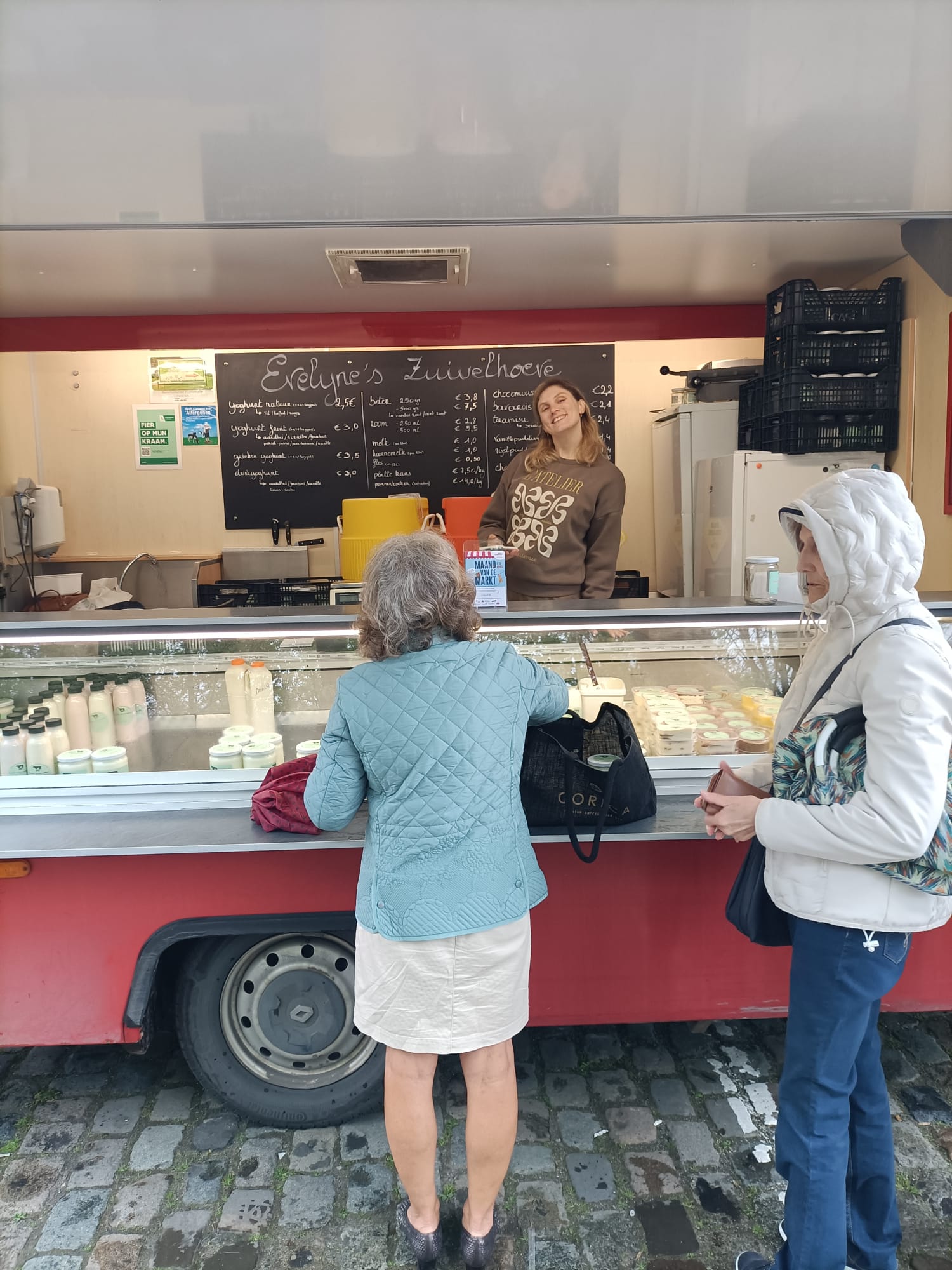 Marktkramer Foto