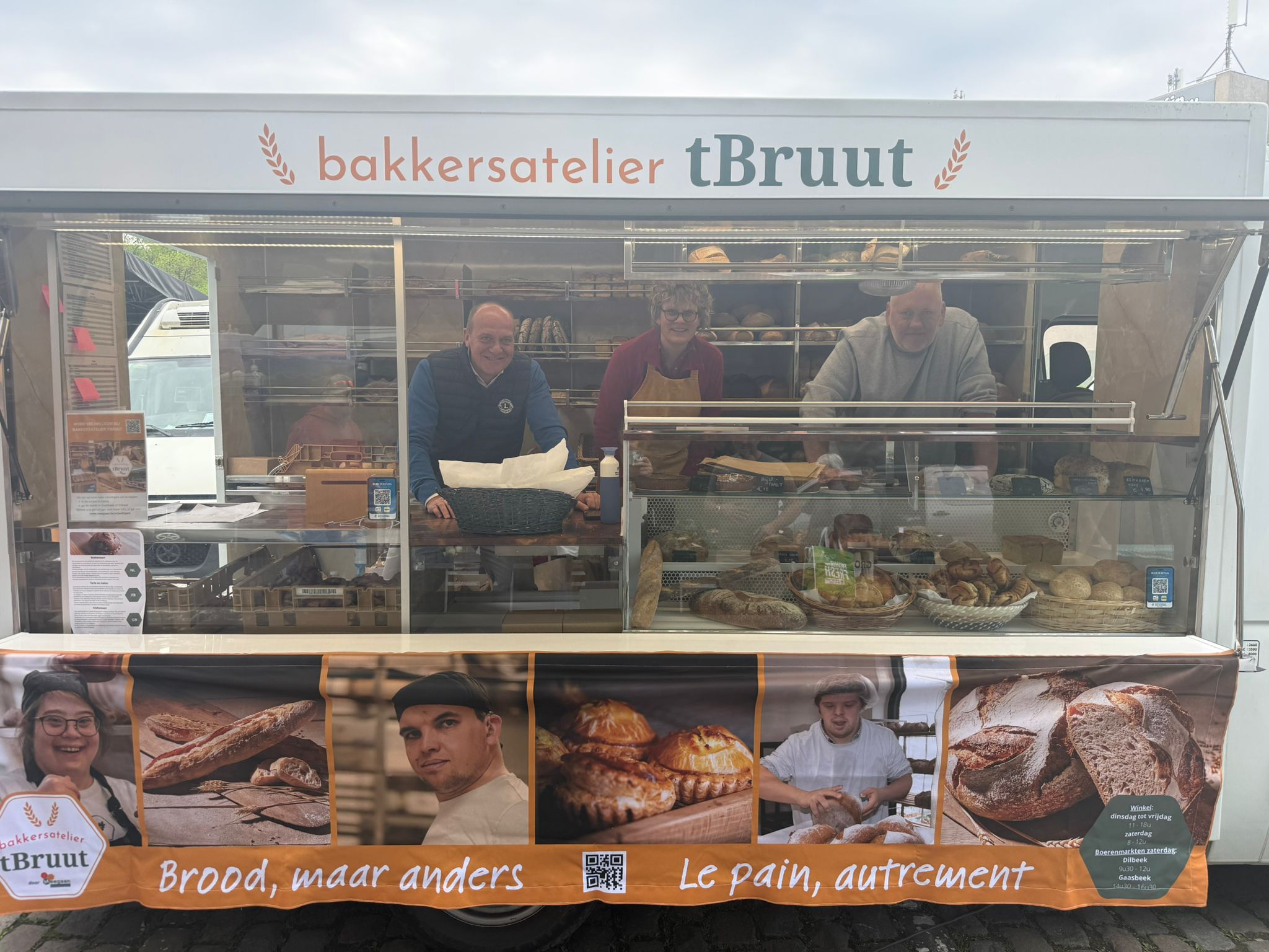 Marktkramer Foto