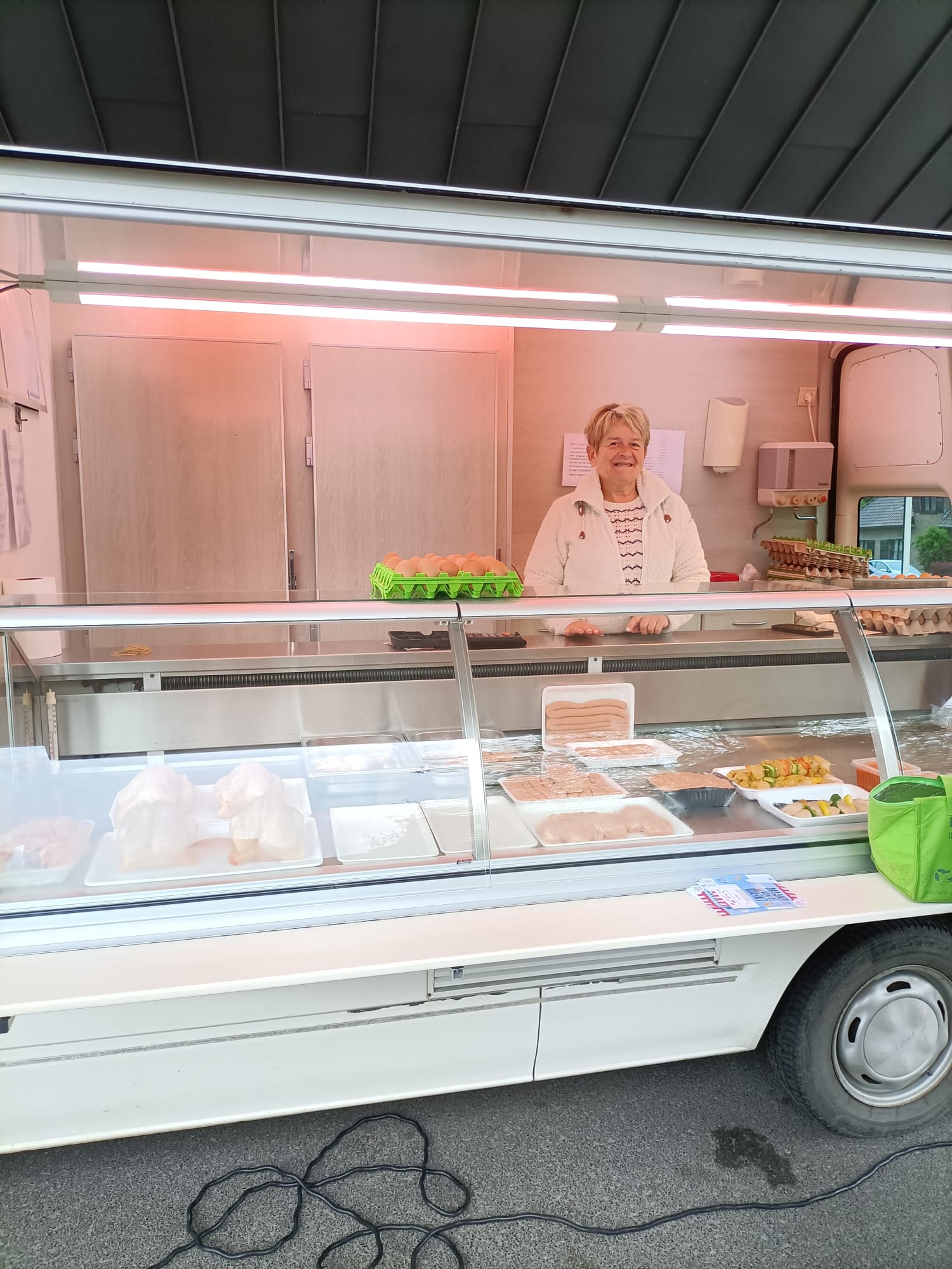 Marktkramer Foto
